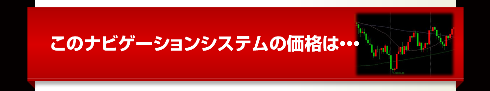 このナビゲーションシステムの価格は・・・